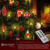 Bougies de Noël KESSER® pour sapin, 20 LED, piles incluses, Voir les images du produit 4