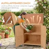 Geräteschrank wetterfest, Gartenschrank Tannenholz, Produktbild-Vorschau 8