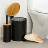 Relaxdays Bad Set, Mülleimer & Klobürste, Kosmetikeimer 5 Produktbild-Vorschau 6