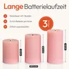 Meisterhome® Lot de 3 bougies LED sans flamme Ribble avec Voir les images du produit 4