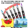 120 Farben Acrylstifte Set, Acrylmarker mit Pinselspitze, Produktbild-Vorschau 5