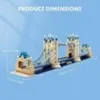 3D-Puzzle „The Tower Bridge London“ – 66 Teile Produktbild-Vorschau 14