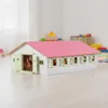 Kids Clobe, Pferdestall, Bauernhof, Pferd, Pferde, Stall, Schuppen, Pferdeschuppen, rosa, Pferdeboxen, 8713219344934, 924644, 12434 Produktbild-Vorschau