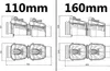 Double clapet anti-retour 110 mm Voir les images du produit 4