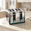 HOMCOM 4-Scheiben-Toaster: 7 Stufen, Aufwärmen, Auftauen, Produktbild-Vorschau 3