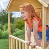 Spielhaus auf Stelzen mit Rutsche COLLINE Braun Produktbild-Vorschau 6