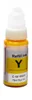A bottle of yellow refill ink against a white background. Produktbild-Vorschau