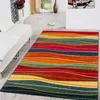 TT Home Wohnzimmer Teppich Kurzflor Soft Modern Abstrakte Produktbild-Vorschau 1