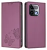 Lederhülle für Realme 16 Pro+, Schmetterling Prägung Leder Produktbild-Vorschau 1