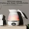 Faltbarer Reise-Wasserkocher,Mini-Elektrowasserkocher aus Produktbild-Vorschau 4
