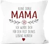 Kissen-Bezug Spruch "Keine Sorge Mama..." witzig Geschenk Produktbild-Vorschau 1