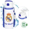 Real Madrid Hliníková TERMÁLNÍ LÁHEV, náustek, LÁHEV NA Náhled obrázku produktu 1