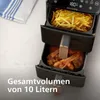 Philips Airfryer Heißluftfritteuse mit zwei vertikalen Produktbild-Vorschau 3