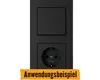 Kopp 587615558 Aus-Wechselschalter Athenis 55 anthrazit Produktbild-Vorschau 2
