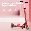 COSTWAY dětská koloběžka s LED kolečky, výškově Náhled obrázku produktu 4