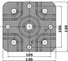 Klemmschelle | AL-KO | Stützradhalter | Ø48mm Rohr | Produktbild-Vorschau 6