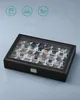 SONGMICS Uhrenbox, abschließbarer Uhrenkasten, Uhrenkoffer, Produktbild-Vorschau 2