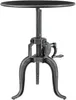 Table d'appoint CLP Marcos 50 cm en métal rond réglable en Voir les images du produit 8