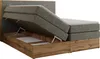 MKS MEBLE Boxspringbett WOOD CLASSIC KING, Doppelbett mit Produktbild-Vorschau 6