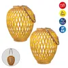 2er-Set Korb-/Solardekoleuchte "CESTO" H: 24cm, Lampe für Produktbild-Vorschau 2