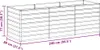 vidaXL Letto rialzato marrone chiaro 240 x 80 x 77 cm Anteprima dell’immagine prodotto 8