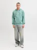 JACK & JONES Hoodie Eingrifftaschen Rippbündchen Kordelzug Produktbild-Vorschau 2