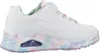 Skechers Uno Gen1 - Fresh Blooms  Klittenband - Wit - Maat Voir les images du produit 4