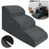 Domarex DOGGURU Streifen Grau Hundetreppe 3 Stufen 60x30x40 Produktbild-Vorschau 7