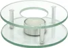 Speisenwärmer Chrom Glas rund 12,5 cm Produktbild-Vorschau 2