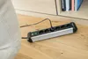 Premium-Alu-Line Steckdosenleiste 6-fach (schwarz/silber, 3 Produktbild-Vorschau 5