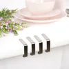 4x clip metalliche in acciaio per tovaglie, tovaglie Anteprima dell’immagine prodotto 2