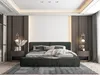 Polsterbett Doppelbett LEXIE 160x200cm in Stoff Riviera Produktbild-Vorschau 1
