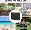 SucceBuy Table d'exposition portable, 38,39" x 15,16" x Voir les images du produit 6