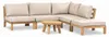 Eck-Lounge-Set Kent | 6-teilig | Sand | Akazienholz Produktbild-Vorschau 1