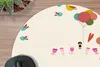 MuchoWow® Mauspad Mousepad Mädchen - Luftballons - Blumen - Produktbild-Vorschau 2