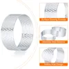 Edelstahl Tortenring 7cm Runder KuchenformPerforierte fš¹r Produktbild-Vorschau 3
