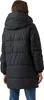 A woman wearing a black puffer jacket. Produktbild-Vorschau