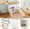 Flieks Kommode Sideboard mit LED, Wohnzimmerschrank mit 3 Produktbild-Vorschau 6