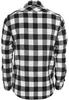 Urban Classics - CHECKED FLANELL chemise noir / blanc - XL Voir les images du produit 10