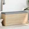 vidaXL Úložná lavice Sonoma dub 102 x 42 x 45 cm Materiál Náhled obrázku produktu 2