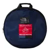 A blue duffel bag with labels attached. Náhľad obrázku produktu