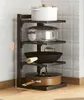 Regał organizer na garnki kuchenny czarny 52x27x23cm Podgląd zdjęcia produktu 5