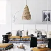 Závesná lampa v boho štýle z tkanej slamy LAHYS, Ø 28 cm Náhľad obrázku produktu 7