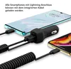 Auto KFZ Ladegerät für Apple iPhone 14 13 12 Serie Produktbild-Vorschau 5