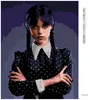 Zuty - Diamantové malování - WEDNESDAY ADDAMS, 40x50 cm, Náhled obrázku produktu 3