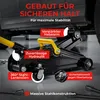 Deuba Cric idraulico per Auto max. 2t Sollevamento max. di Anteprima dell’immagine prodotto 3