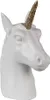 Clayre & Eef Figuur, Eenhoorn, 15 cm, Wit, Polystone Productafbeelding-voorbeeld 3