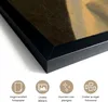 MuchoWow® MuchoWow® Gerahmtes Poster Das Mädchen mit dem Produktbild-Vorschau 3