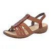 Rieker Damen Sandale Sandalette T-Riemen Flechtoptik 60809, Produktbild-Vorschau 9