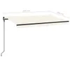 The Living Store Markise Manuell Einziehbar mit LED 450x300 Produktbild-Vorschau 7